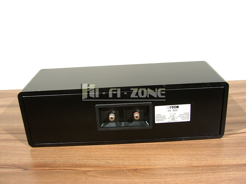 Център Canton av 500 2 Hi Fi Zone Аудио Техника