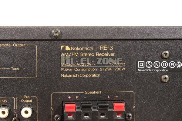 Amplificateur Intégré Nakamichi RE-3 - Révisé Et Fonctionnel - Vintage