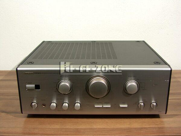 Ampli Intégré Onkyo Integra A-807 (Japon, Années 90) - 80W, Classe AB, Argenté